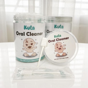 Rơ lưỡi tưa lưỡi cho bé KUTA, dệt sợi cotton 100%, mềm mại, kháng khuẩn, an toàn và sạch sẽ [Hộp 30 chiếc]